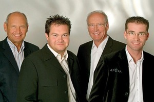  v.l. Dieter Glahs, Stephan Glahs, Gerhard Welkener, Simon Welkener 